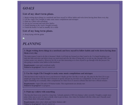 htmls/goals screenshot