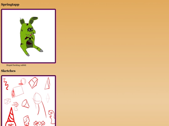 Website/drawings screenshot