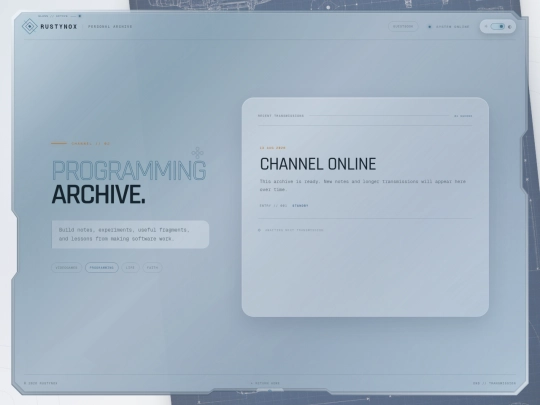 programming screenshot