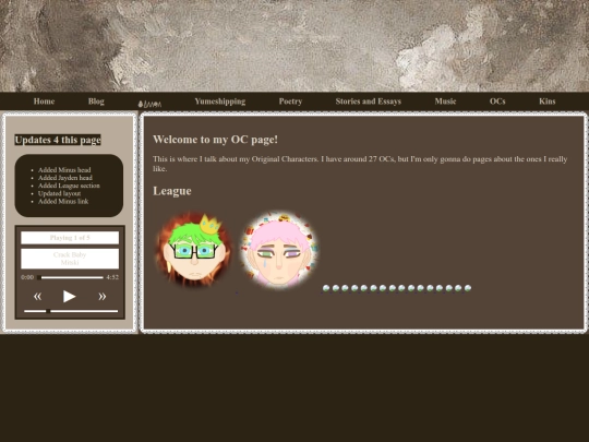 OCs screenshot