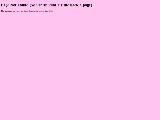 not_found screenshot