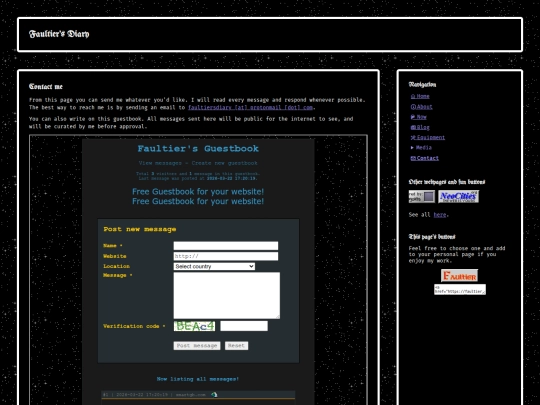 contact screenshot