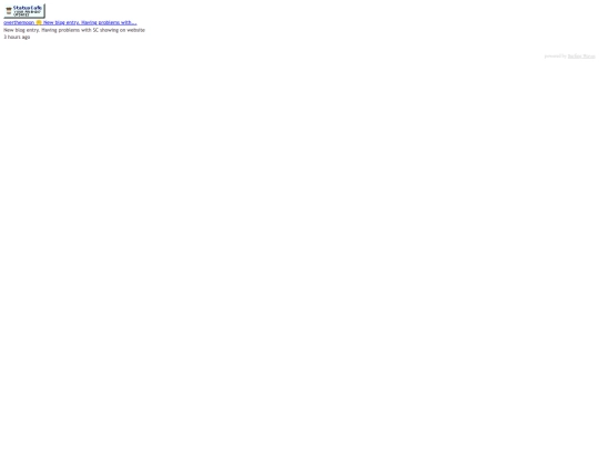 status screenshot