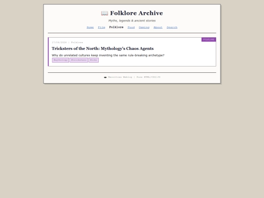 folklore screenshot