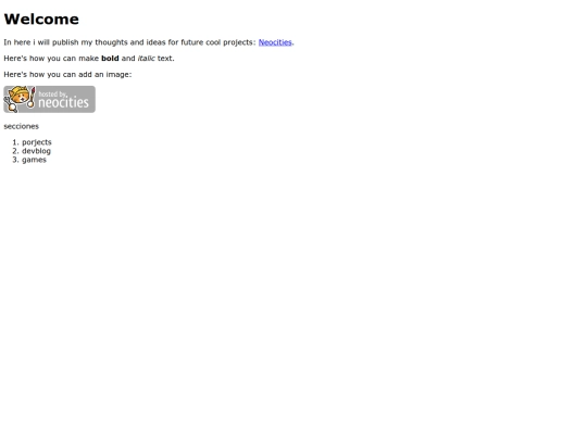 index screenshot