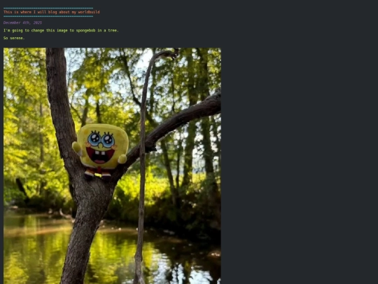 blog screenshot
