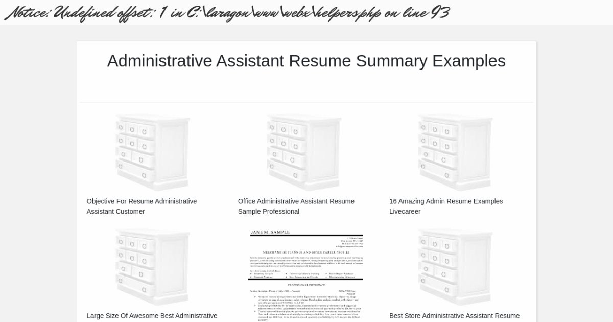 Administrative Assistant Resume - Administrative Assistant Resume Summary Examples.html