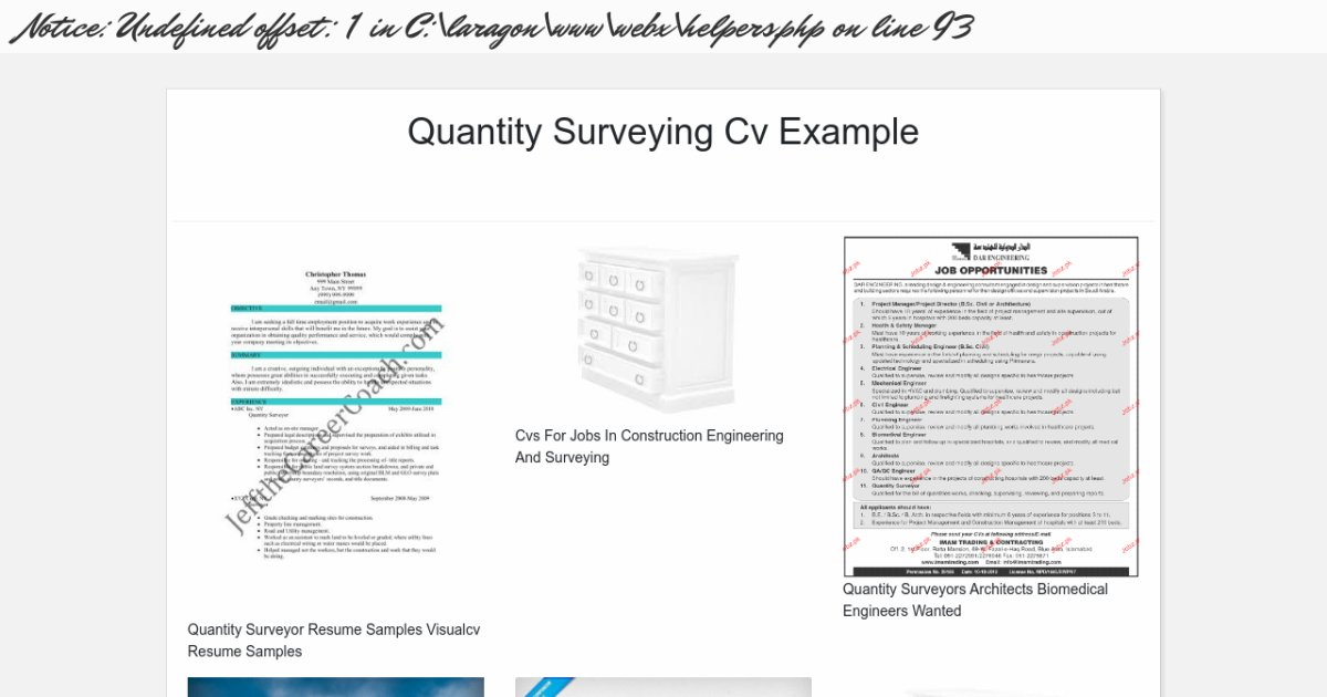 good personal statement for quantity surveying