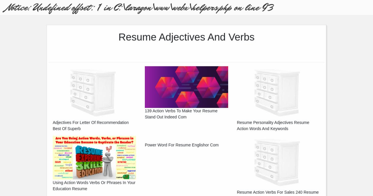 resume-adjectives-and-verbs