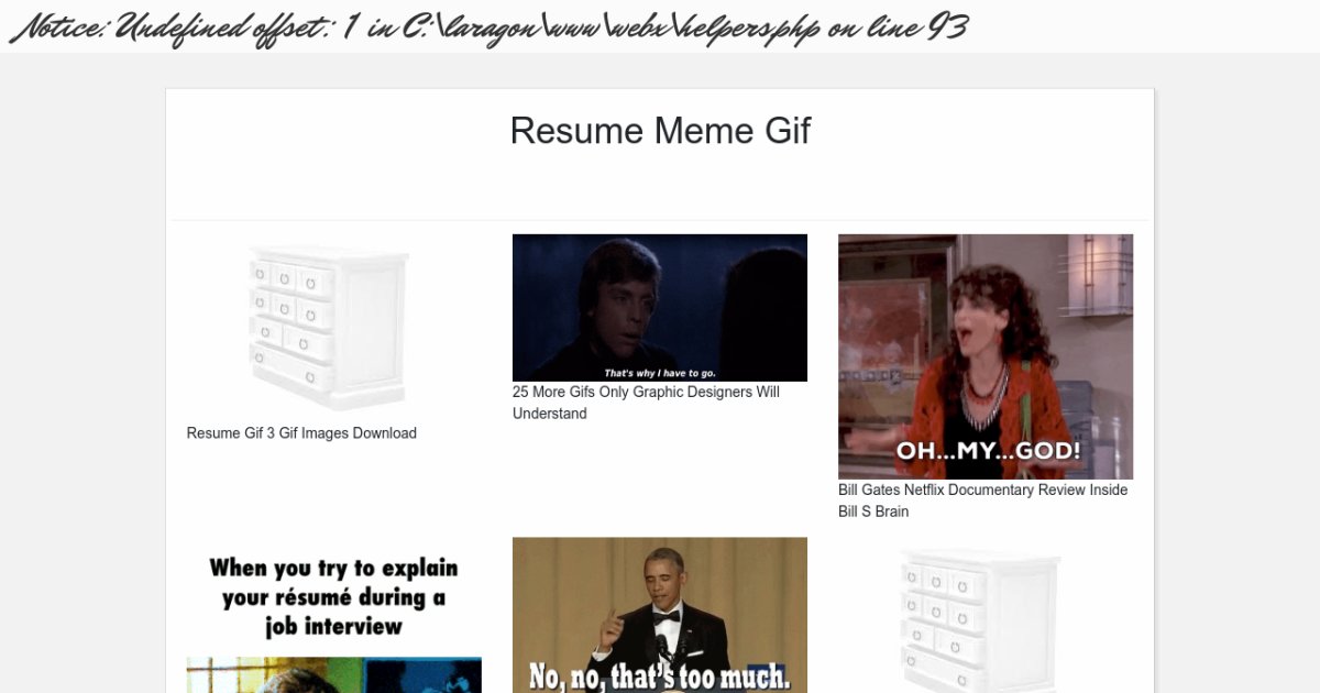 Resume Meme Gif