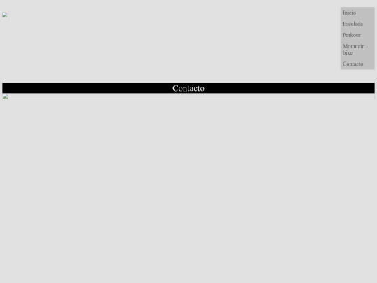 Proyecto Deporte/contacto screenshot