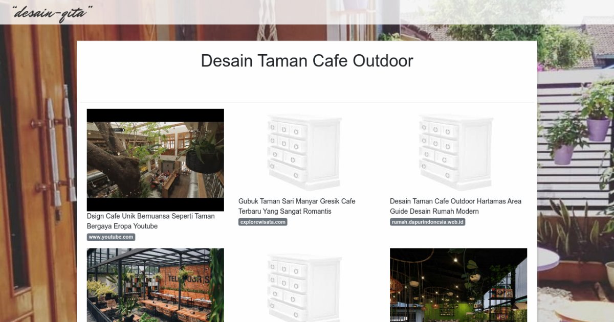 Info Top 30 Desain Taman Cafe - vrogue.co