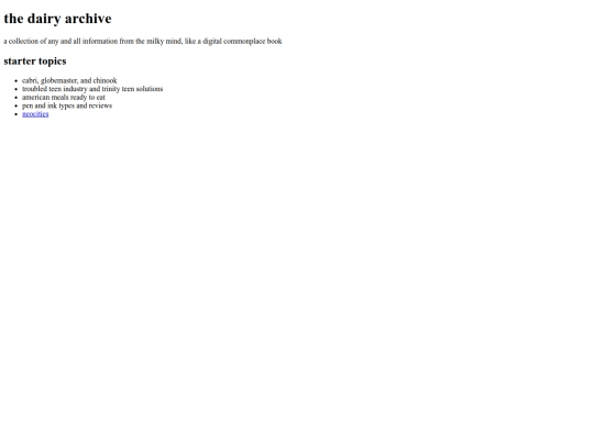 index screenshot