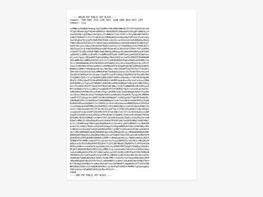 pgp screenshot