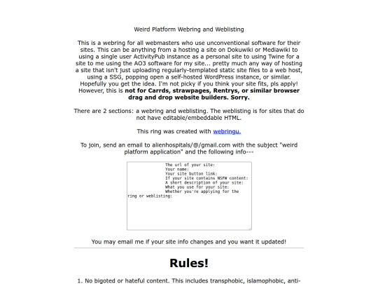 weirdplatform screenshot