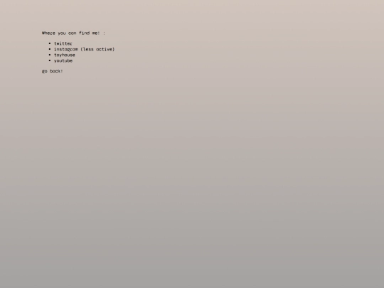 links screenshot