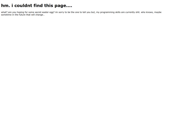 not_found screenshot