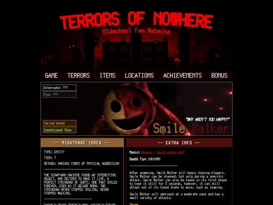 terrors/smile_walker screenshot