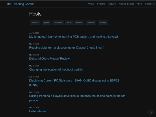 archive screenshot