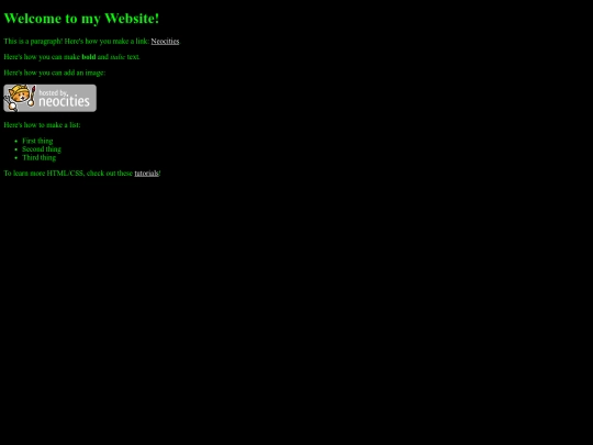 DefaultTemplate screenshot