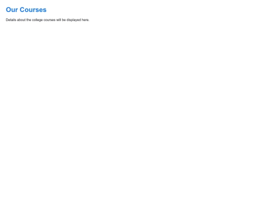 sec/courses screenshot