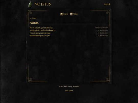 es/notes screenshot