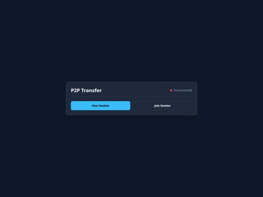 testing/p2p screenshot