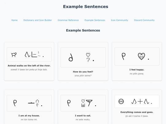 examples screenshot