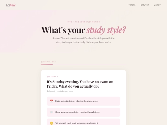 quiz screenshot