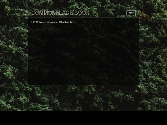 commonplace screenshot