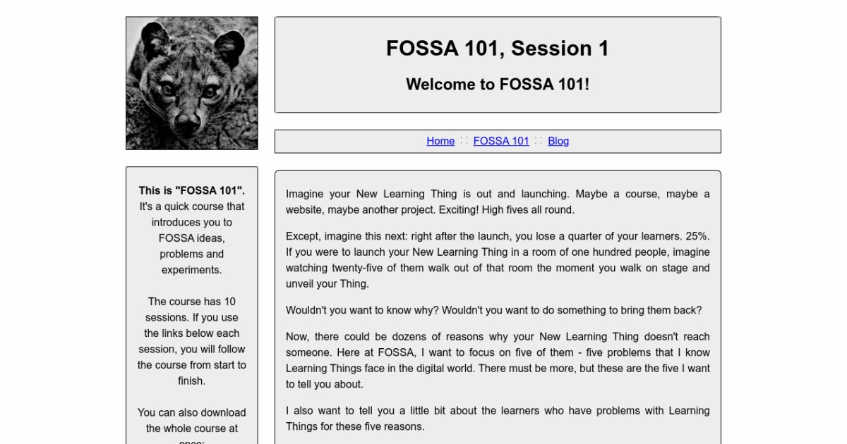 FOSSA 101 | Session 1 | FOSSA Learning