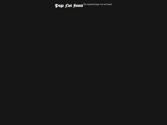 not_found screenshot