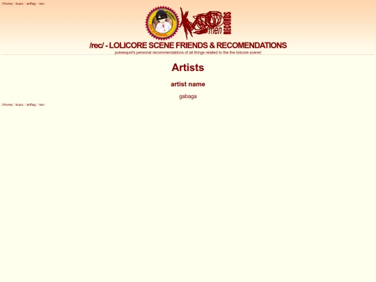 recommendations screenshot