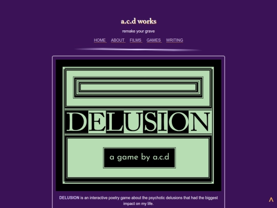 games/delusioninfo screenshot