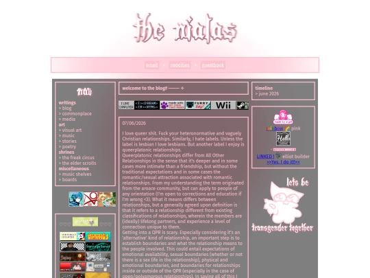blog screenshot