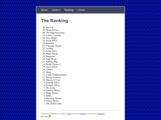 ranking screenshot