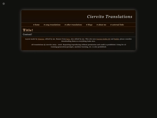 contentpagetemplate screenshot