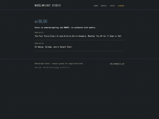 blog screenshot