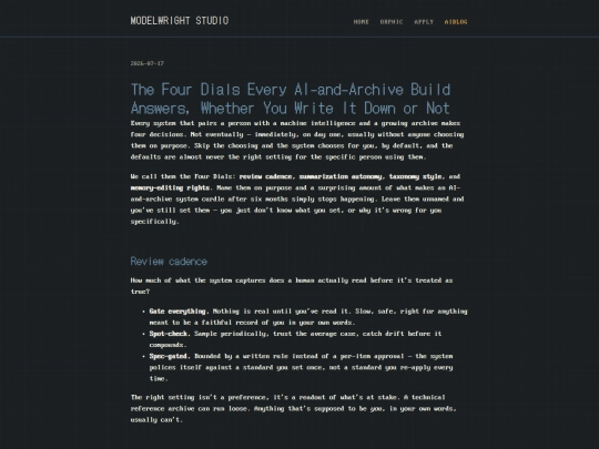 blog/the-four-dials screenshot