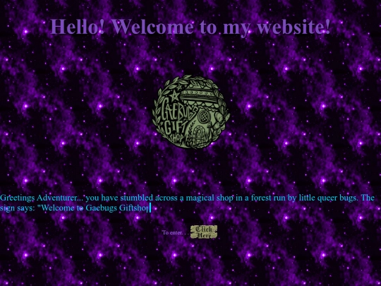welcome screenshot