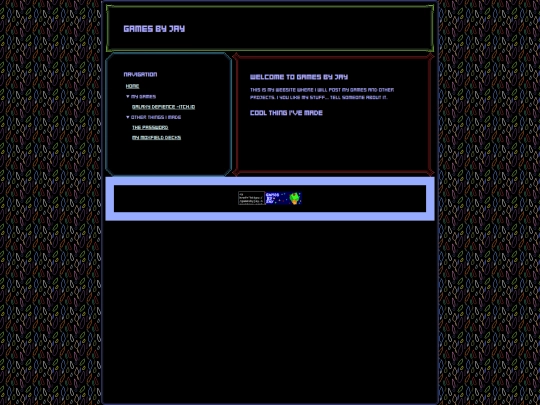 Homepage screenshot