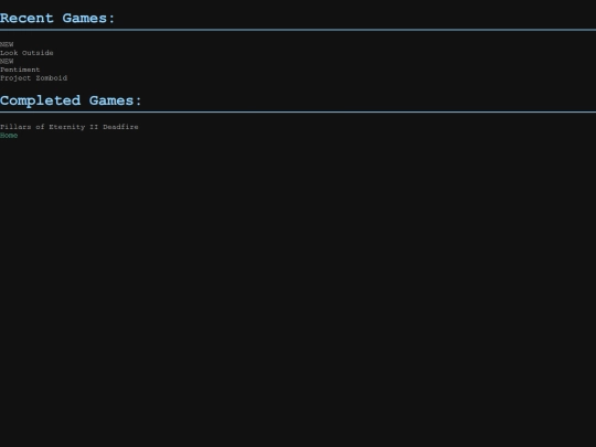 html/game screenshot