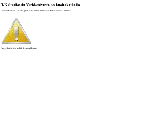huolto screenshot