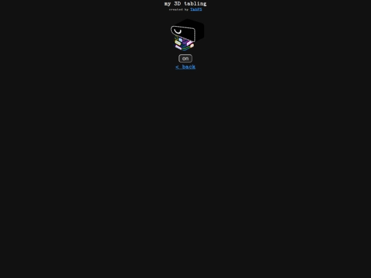 about/tabling screenshot