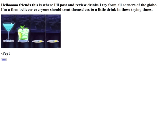 drink-diaries screenshot