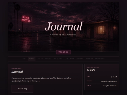 journal screenshot