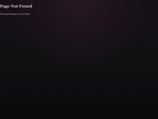 not_found screenshot