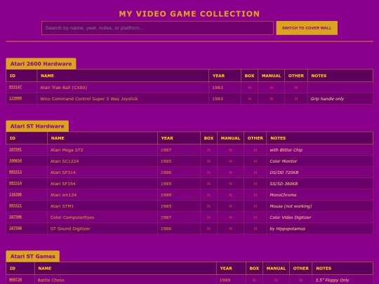 games screenshot