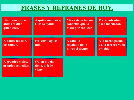 refranes/refranes screenshot