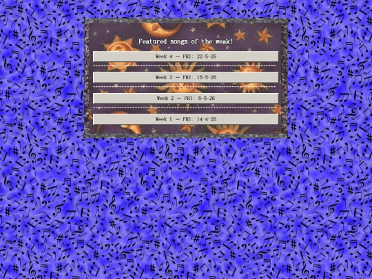 Musik/week screenshot